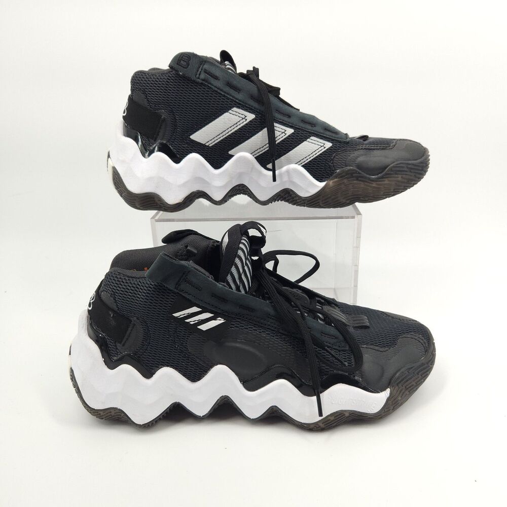 Adidas Exhibit B Candace Shoes Women Size 9.5 GZ2349 Black Basketball